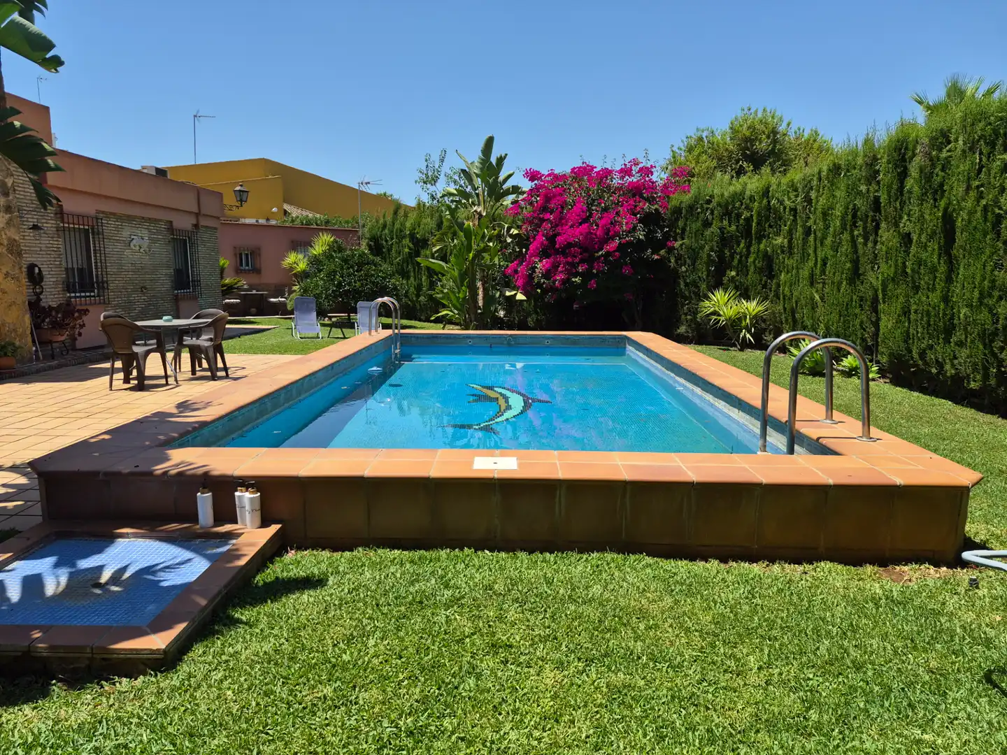 Swimming pool of Houses for share in Alcalá de Guadaira  with Air Conditioner, Heating and Swimming Pool