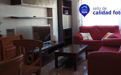 Living room of Flat for sale in Tavernes de la Valldigna  with Air Conditioner, Terrace and Balcony