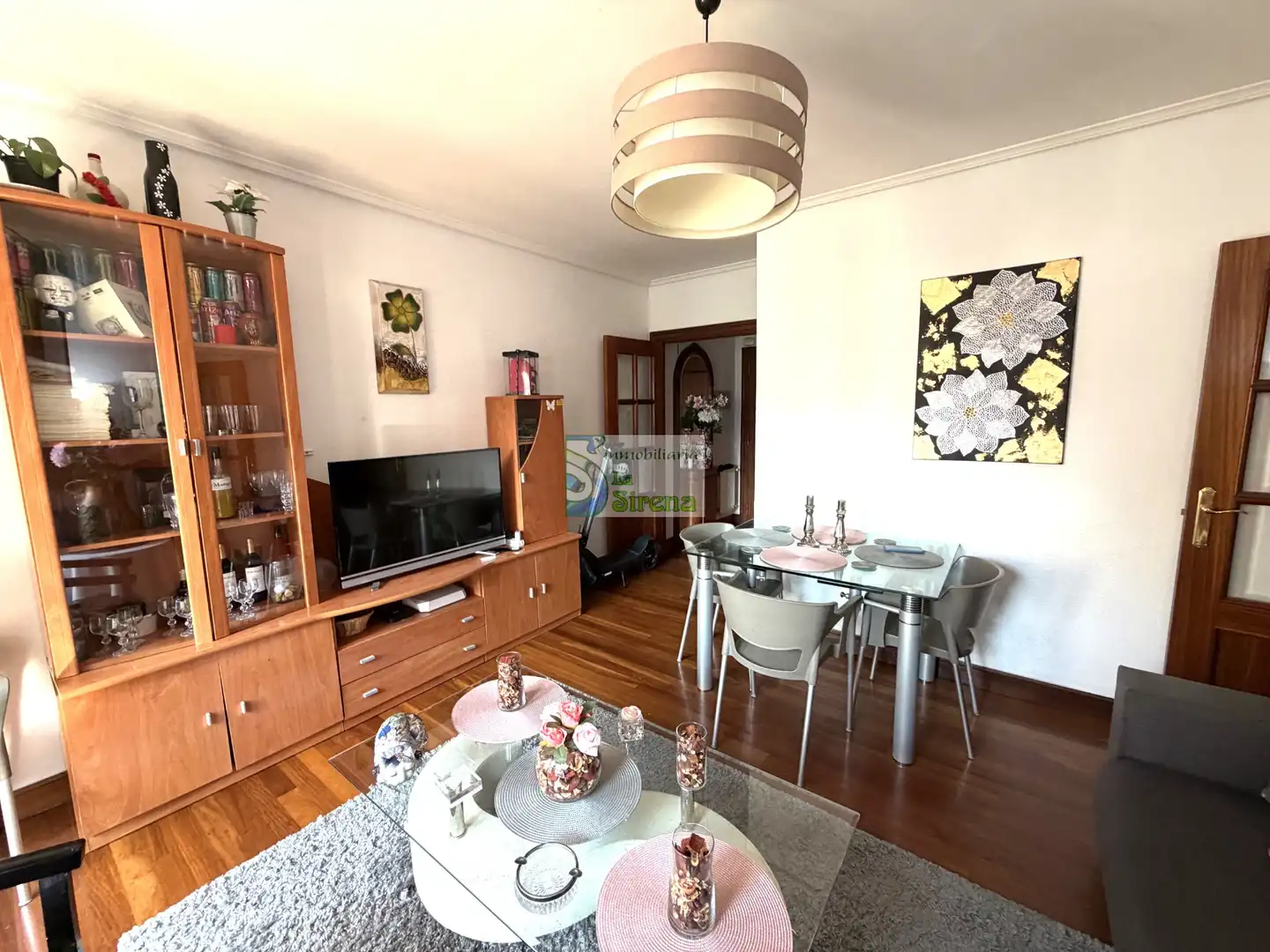 Living room of Flat for sale in Castro-Urdiales  with Heating, Terrace and Furnished