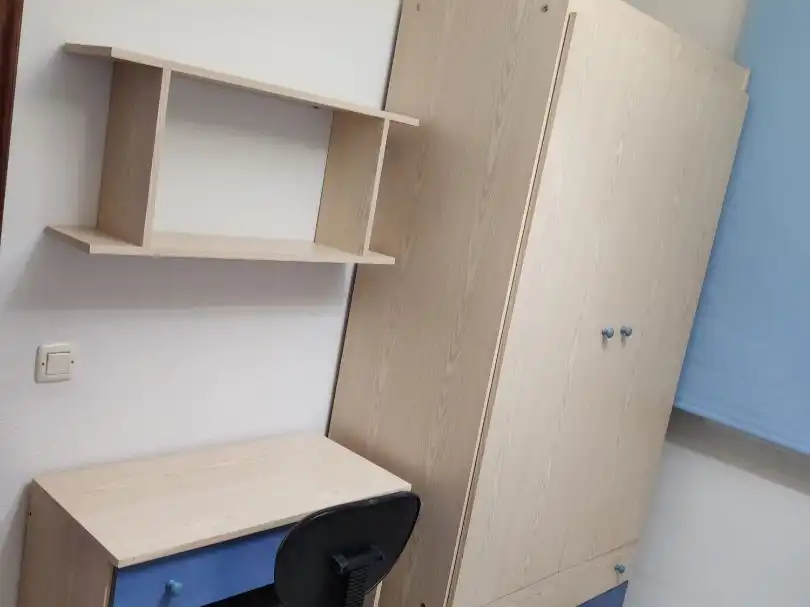 Schlafzimmer von Wohnung zur Miete in Ciudad Real mit Heizung, Möbliert und Waschmaschine