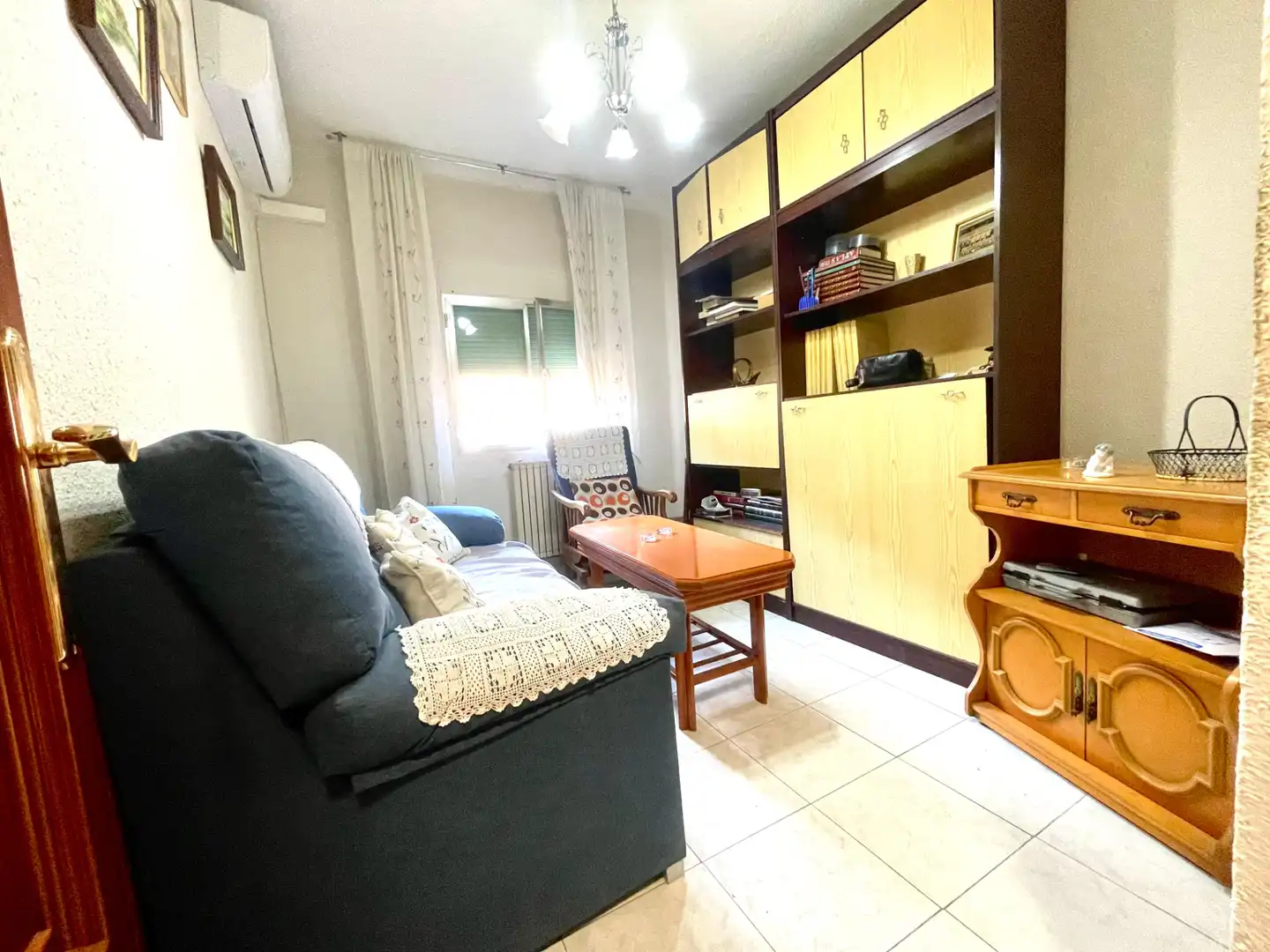 Living room of Flat for sale in Madrid  with Terrace
