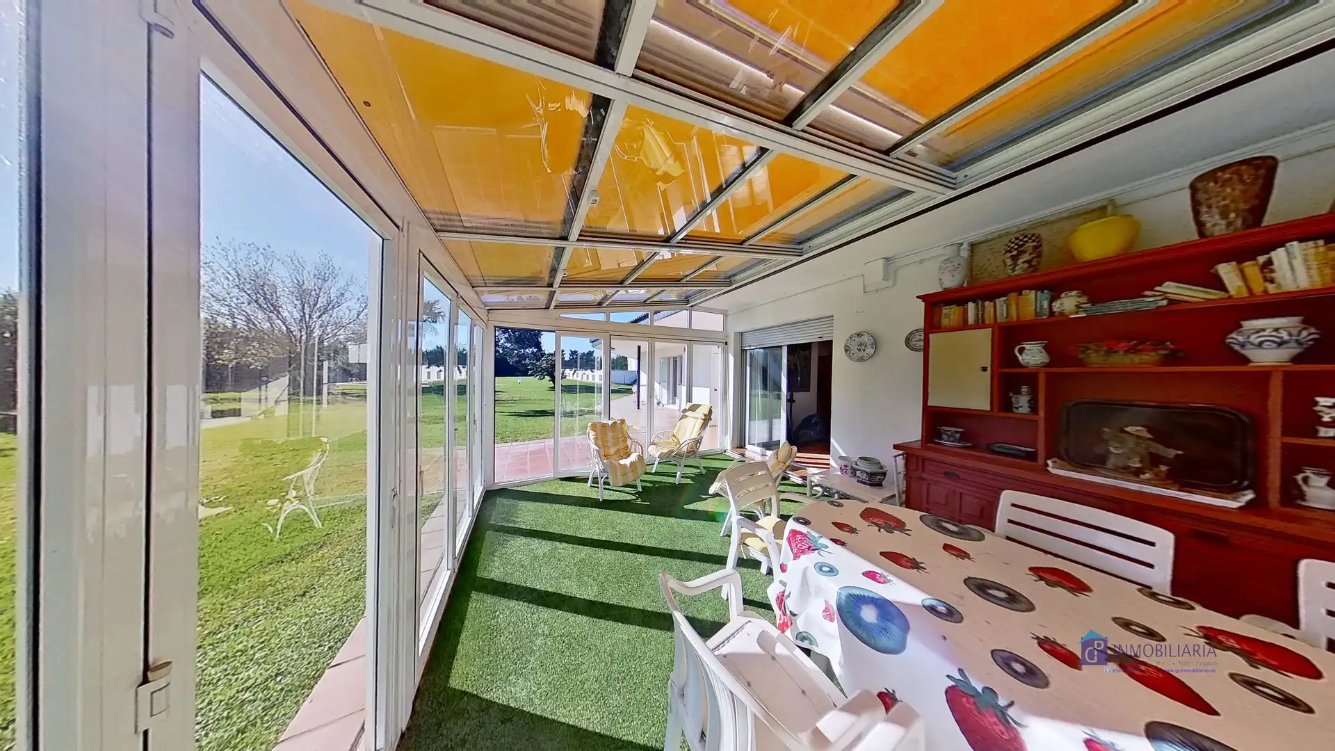 Terraza de Casa o chalet en venta en Zaragoza con Aire acondicionado, Calefacción y Jardín privado