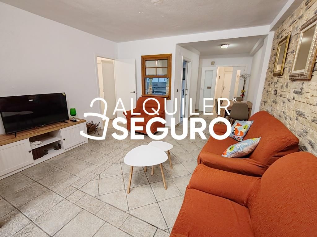 Living room of Flat to rent in Alicante / Alacant  with Air Conditioner and Furnished