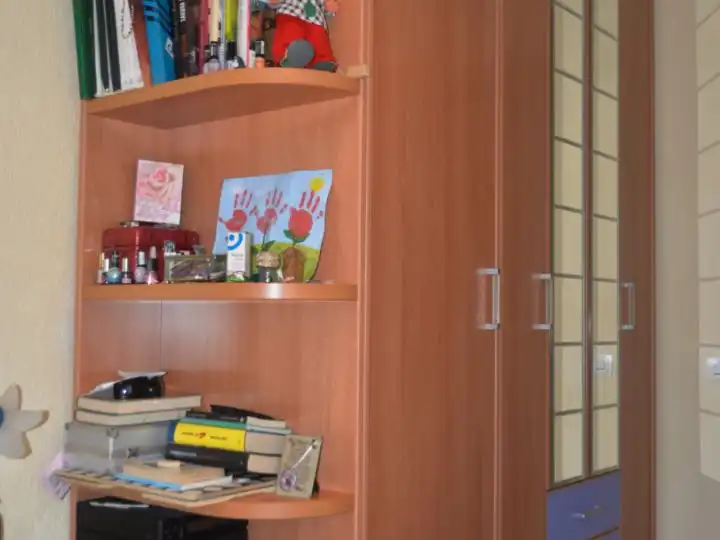Schlafzimmer von Wohnung zur Miete in  Huelva Capital mit Klimaanlage und Balkon