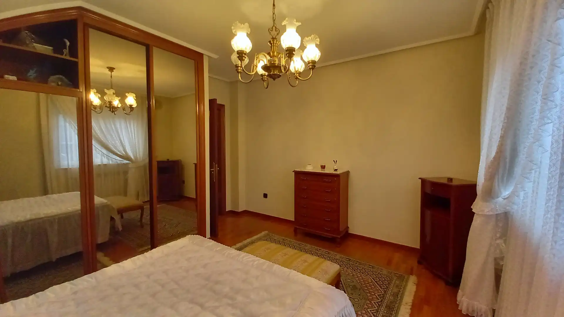 Bedroom of Houses for sale in Castrillón  with Heating, Private garden and Parquet flooring