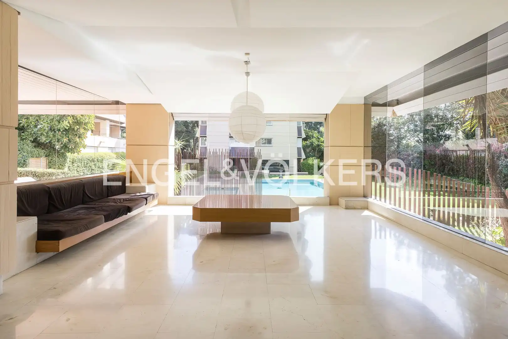 Piscina de Apartamento de alquiler en Barcelona con Calefacción, Parquet y Terraza