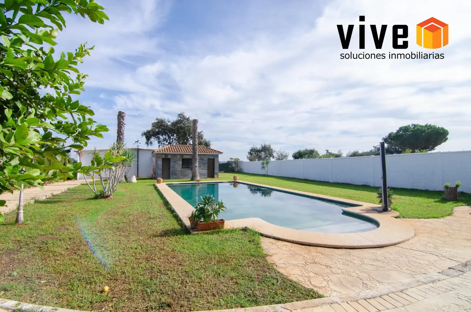 Piscina de Casa o xalet en venda en La Rinconada amb Aire condicionat, Calefacció i Jardí privat