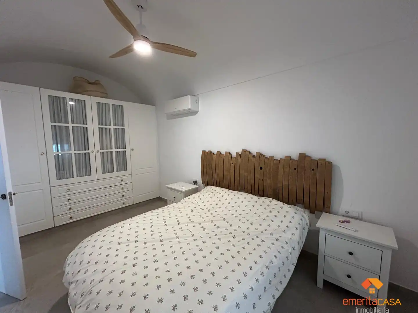 Bedroom of Flat for rent in Mérida  with Air Conditioner, Heating and Furnished