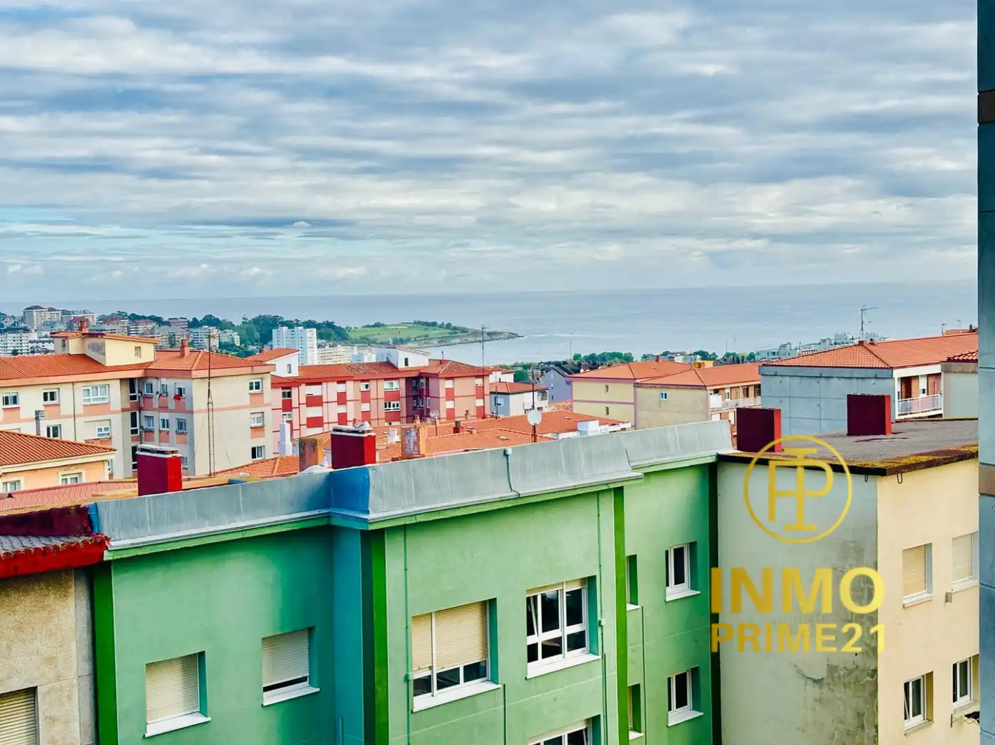 Vista exterior de Piso de alquiler en Santander con Calefacción, Parquet y Amueblado