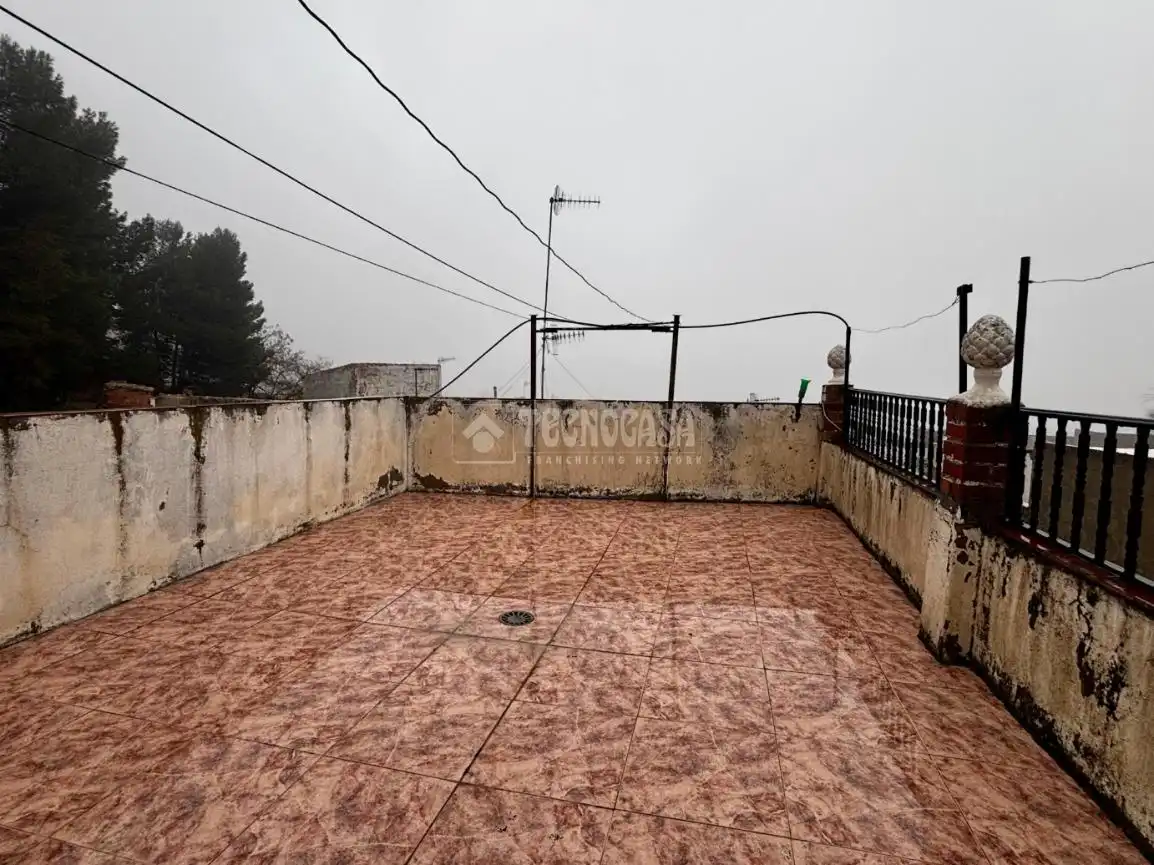 Terrasse von Einfamilien-Reihenhaus zum Verkauf in Jódar mit Klimaanlage und Terrasse
