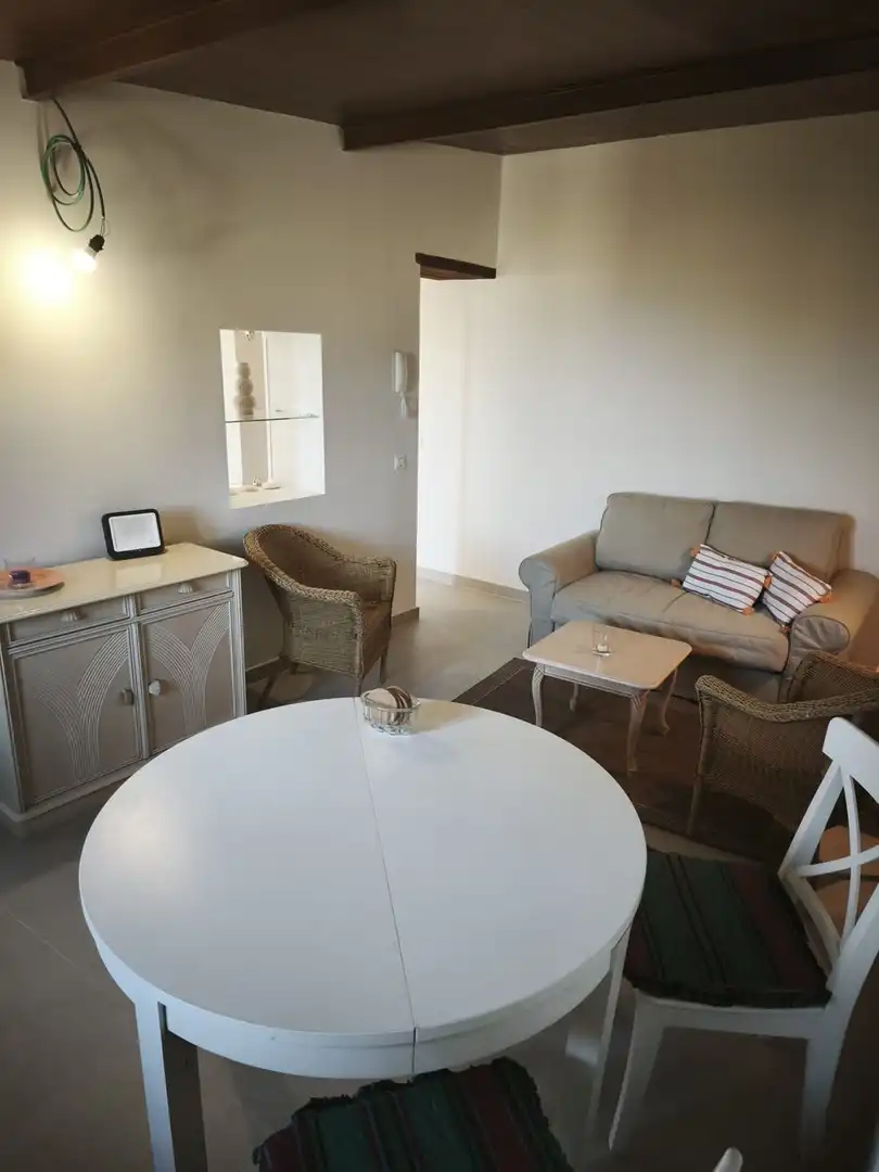 Sala d'estar de Pis de lloguer en Puerto de la Cruz amb Terrassa