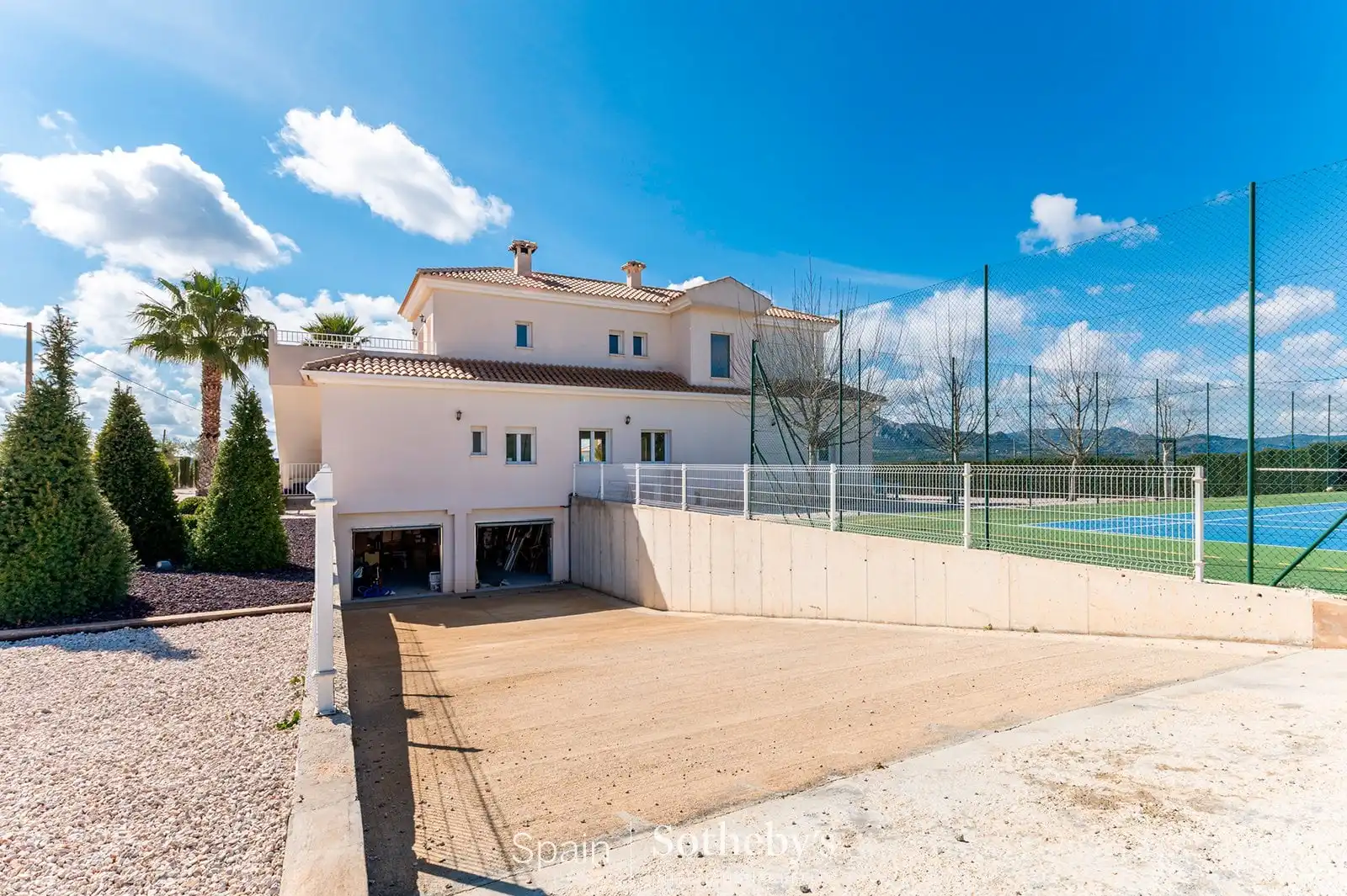 Vista exterior de Casa o chalet en venta en Sax con Aire acondicionado, Calefacción y Jardín privado