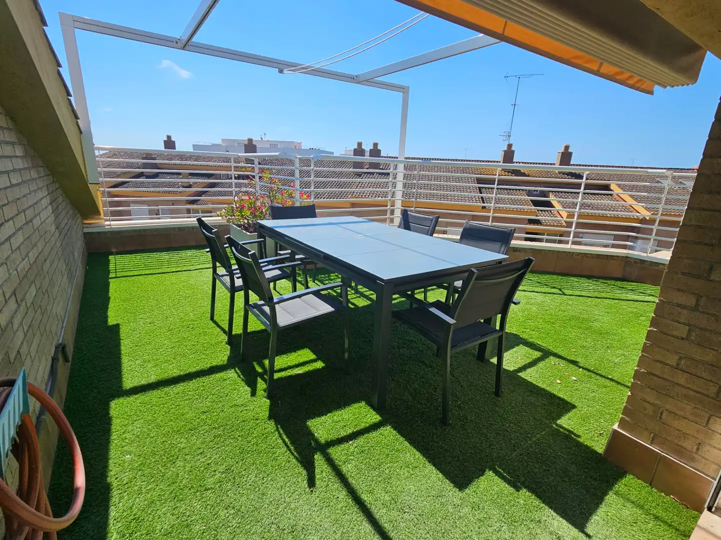 Terraza de Dúplex de alquiler en Sant Andreu de Llavaneres con Aire acondicionado, Calefacción y Parquet