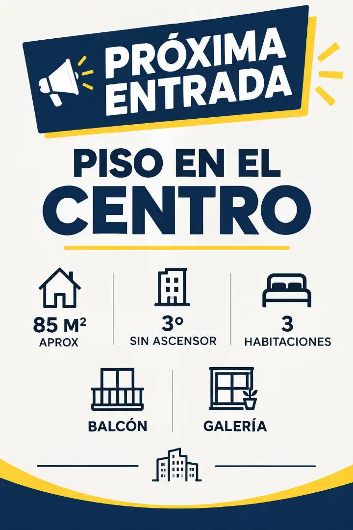 Appartement avec balcon à vendre à Centre