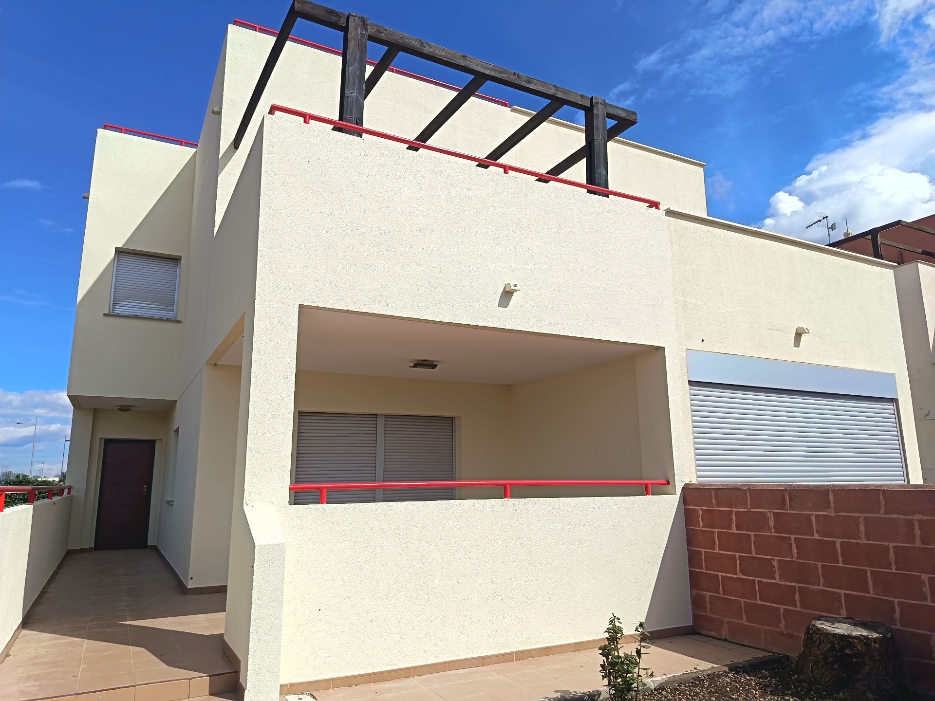 Exterior view of Duplex for sale in Lorca  with Heating, Private garden and Terrace