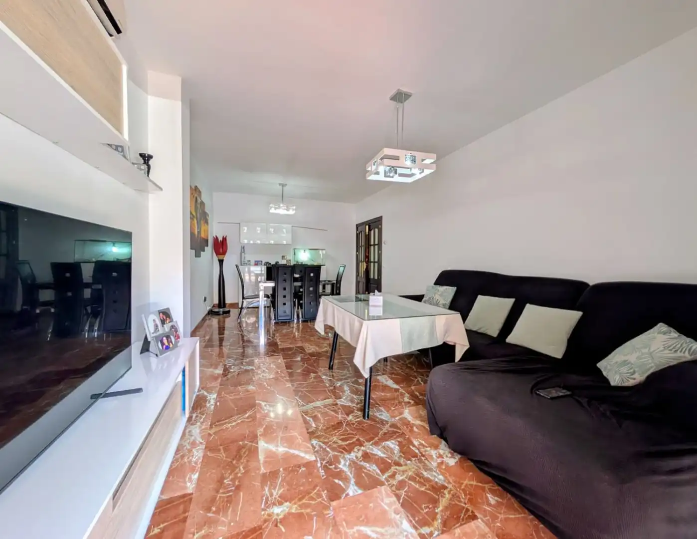 Sala de estar de Piso en venta en Loja con Aire acondicionado, Calefacción y Terraza