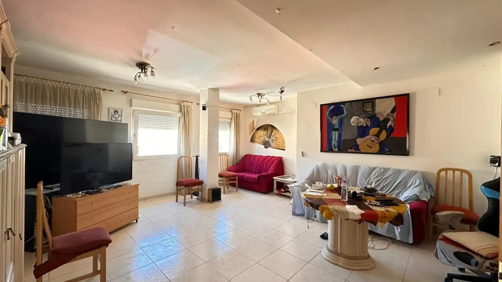 Living room of Flat for sale in Massalavés  with Air Conditioner
