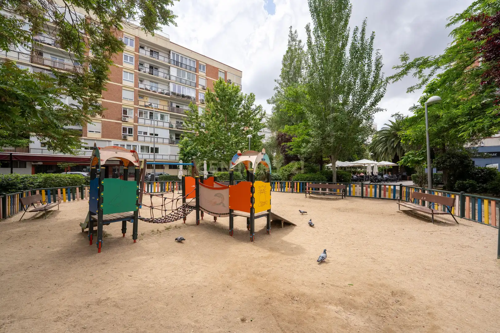 Vista exterior de Apartament en venda en Madrid amb Aire condicionat, Traster i Forn
