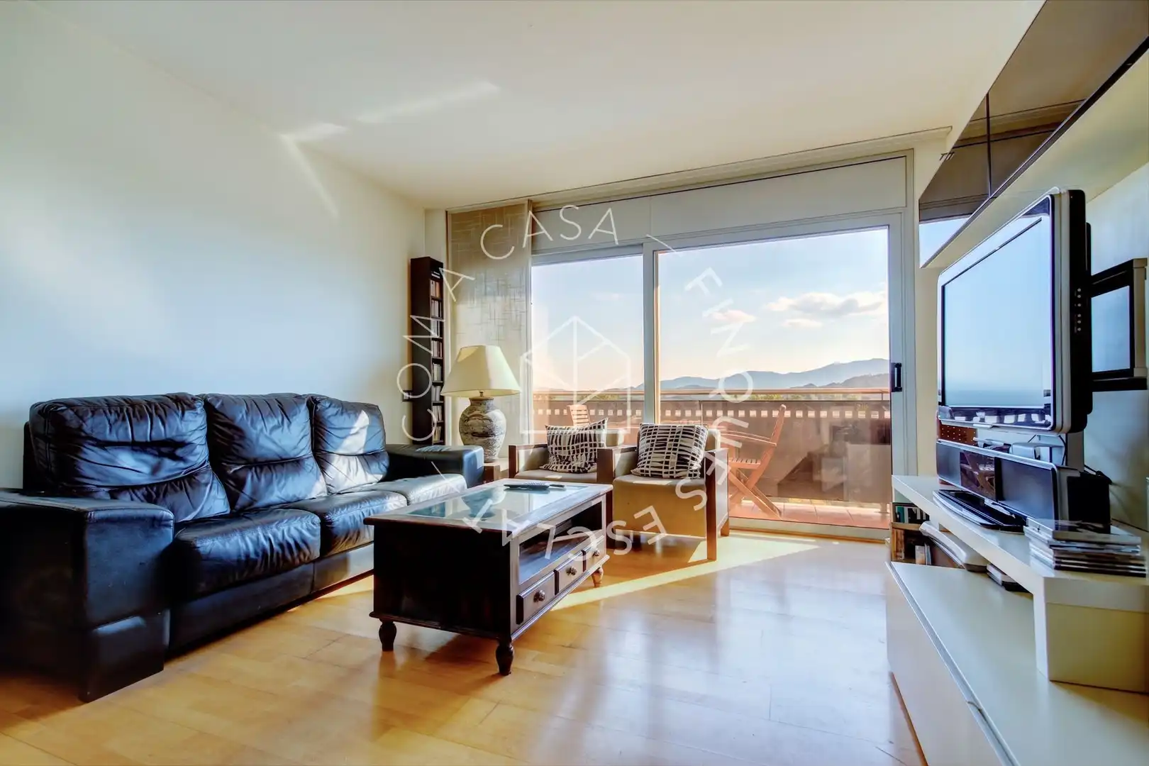Sala de estar de Piso en venta en Gelida con Piscina comunitaria