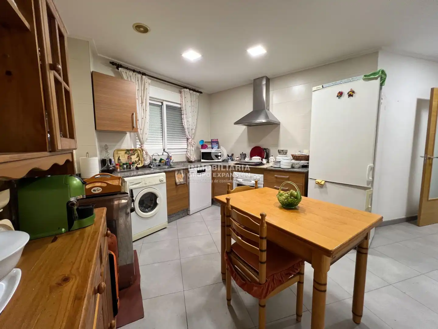 Cocina de Piso en venta en Aspe con Terraza, Trastero y Amueblado