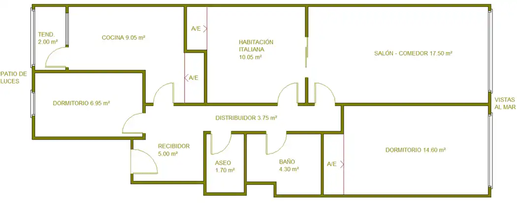 Piso con ascensor en venta en Calle Merced, imagen 2