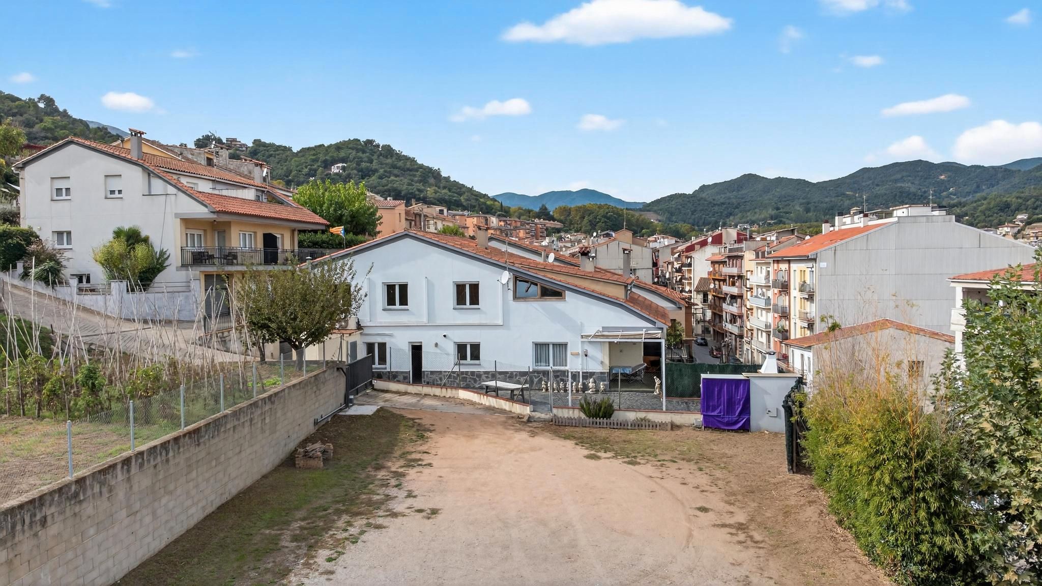 Vista exterior de Casa o xalet en venda en Arbúcies amb Terrassa