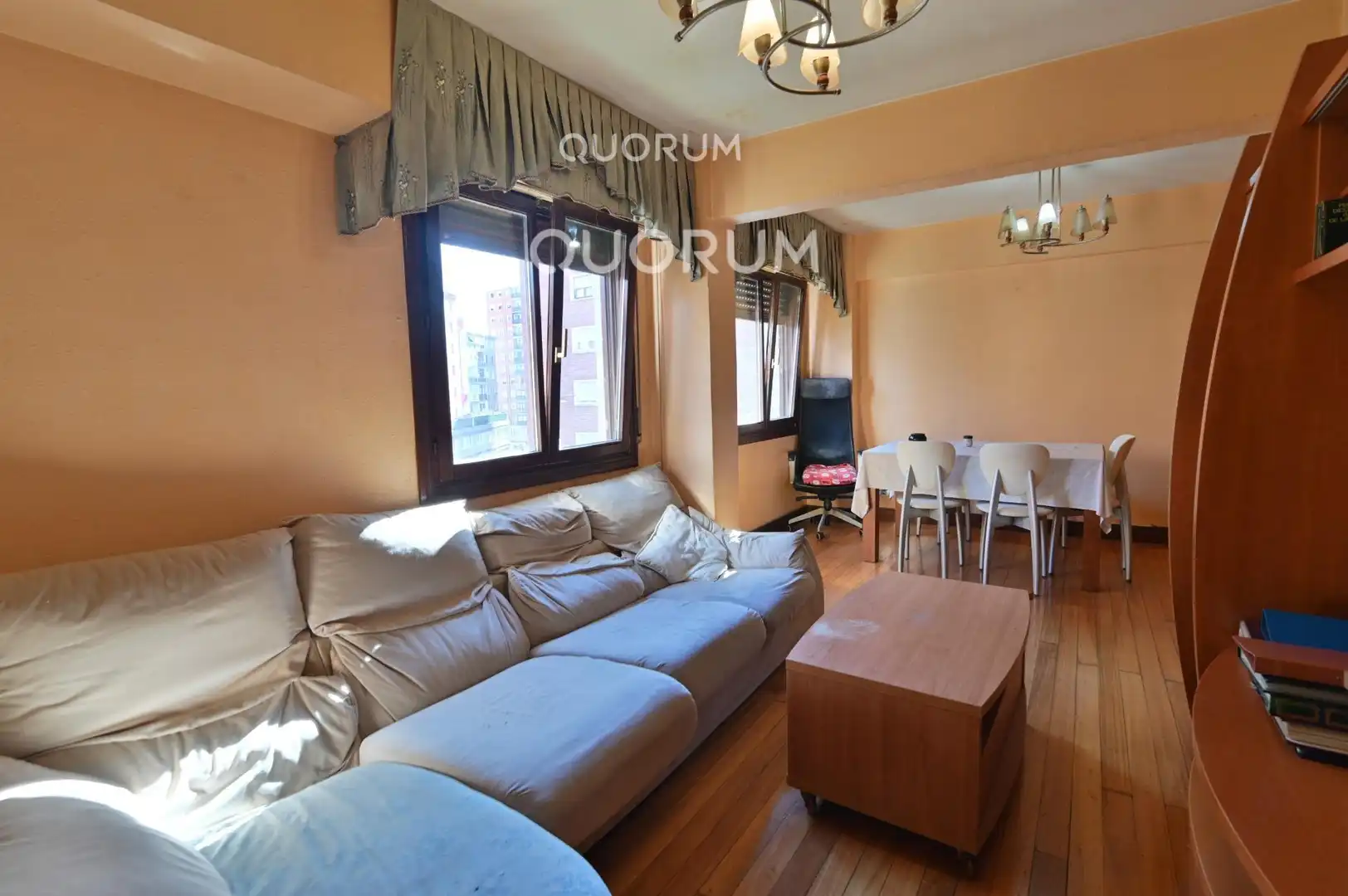 Sala de estar de Piso en venta en Bilbao 