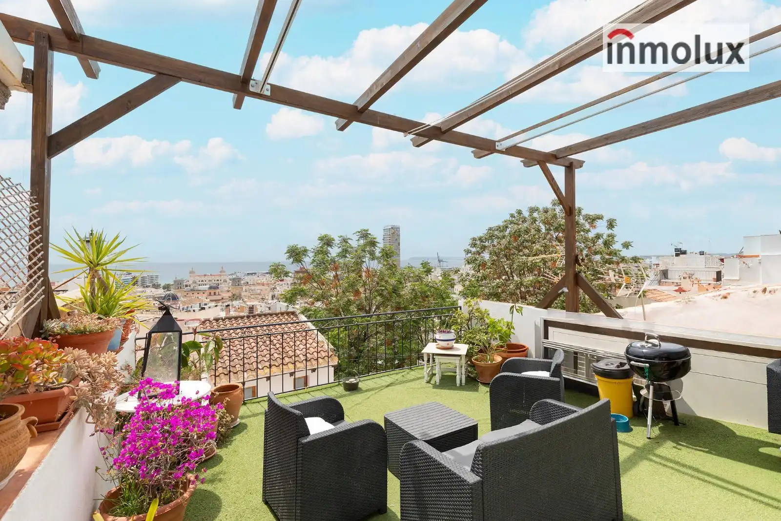 Terraza de Casa o chalet en venta en Alicante / Alacant con Aire acondicionado, Calefacción y Terraza