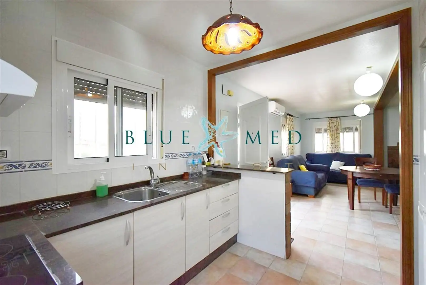 Cocina de Casa o chalet en venta en Cartagena con Aire acondicionado, Calefacción y Jardín privado