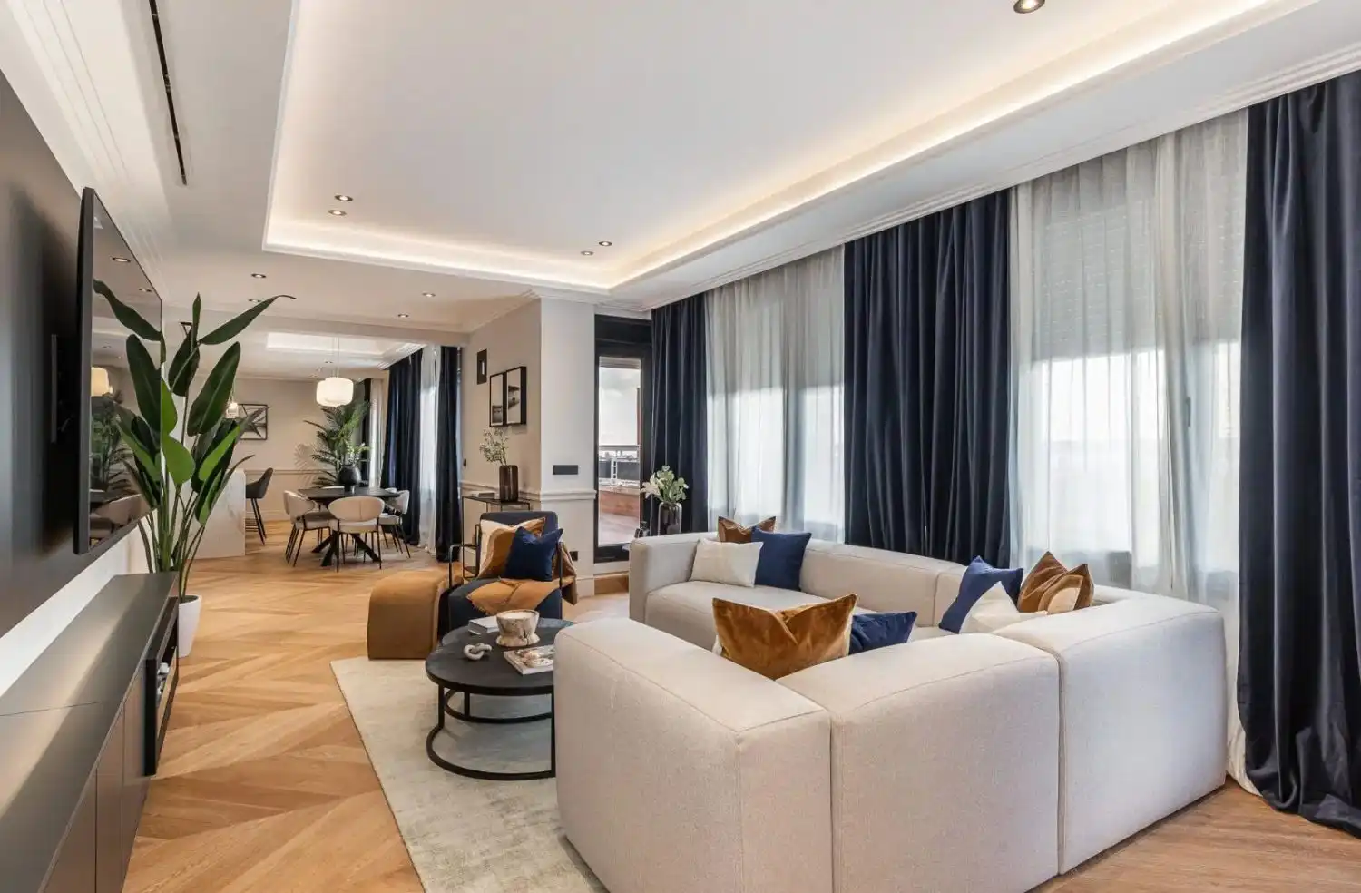 Wohnzimmer von Wohnung zum Verkauf in Madrid mit Abstellraum