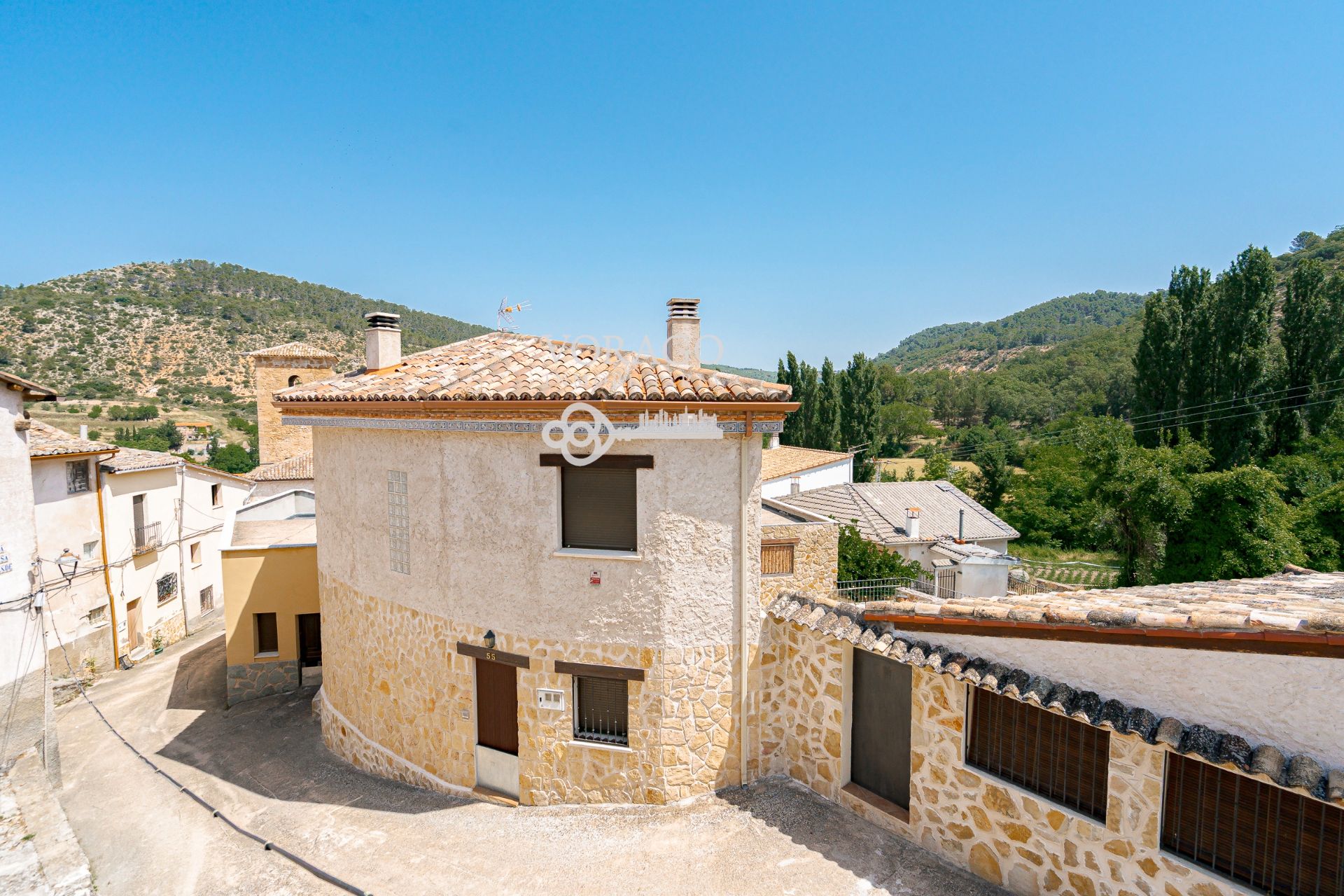 Exterior view of House or chalet for sale in Irueste