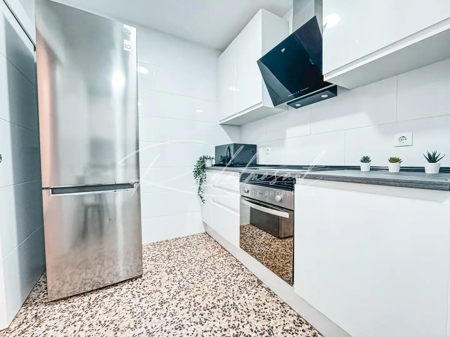 Kitchen of Flat for sale in Cambrils  with Air Conditioner, Terrace and Furnished