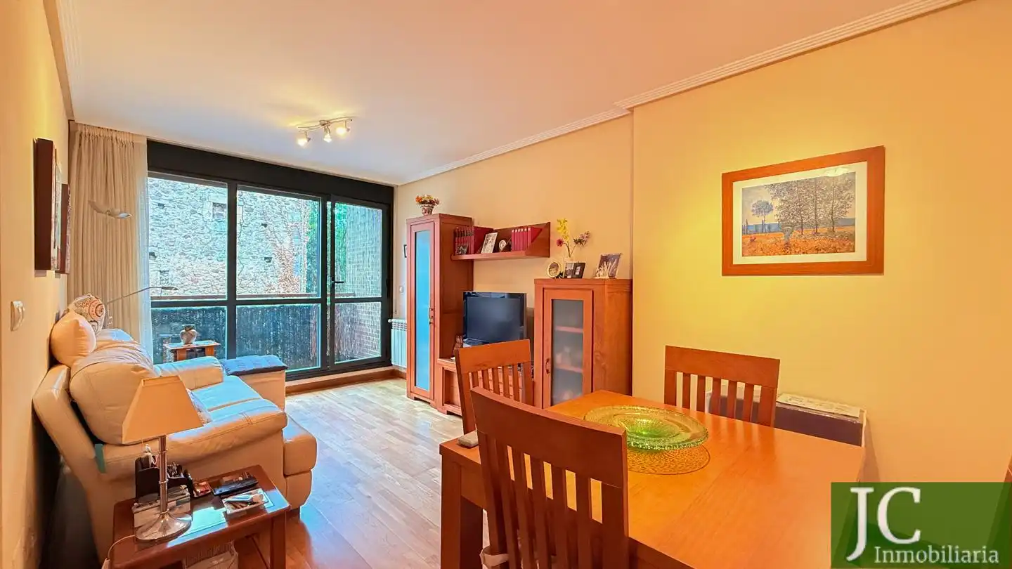 Sala de estar de Piso en venta en Limpias con Calefacción, Terraza y Amueblado