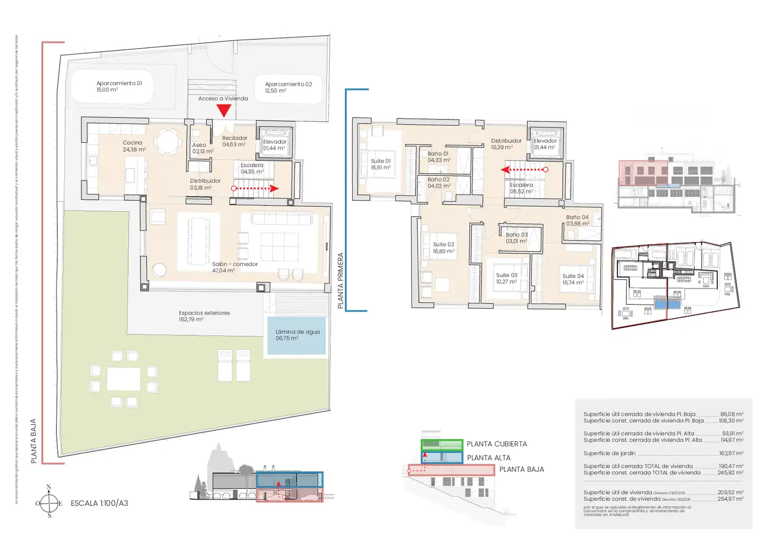 Maison jumelée neuf avec piscine à vendre à Calle Monte de Sancha 26, imagen 3