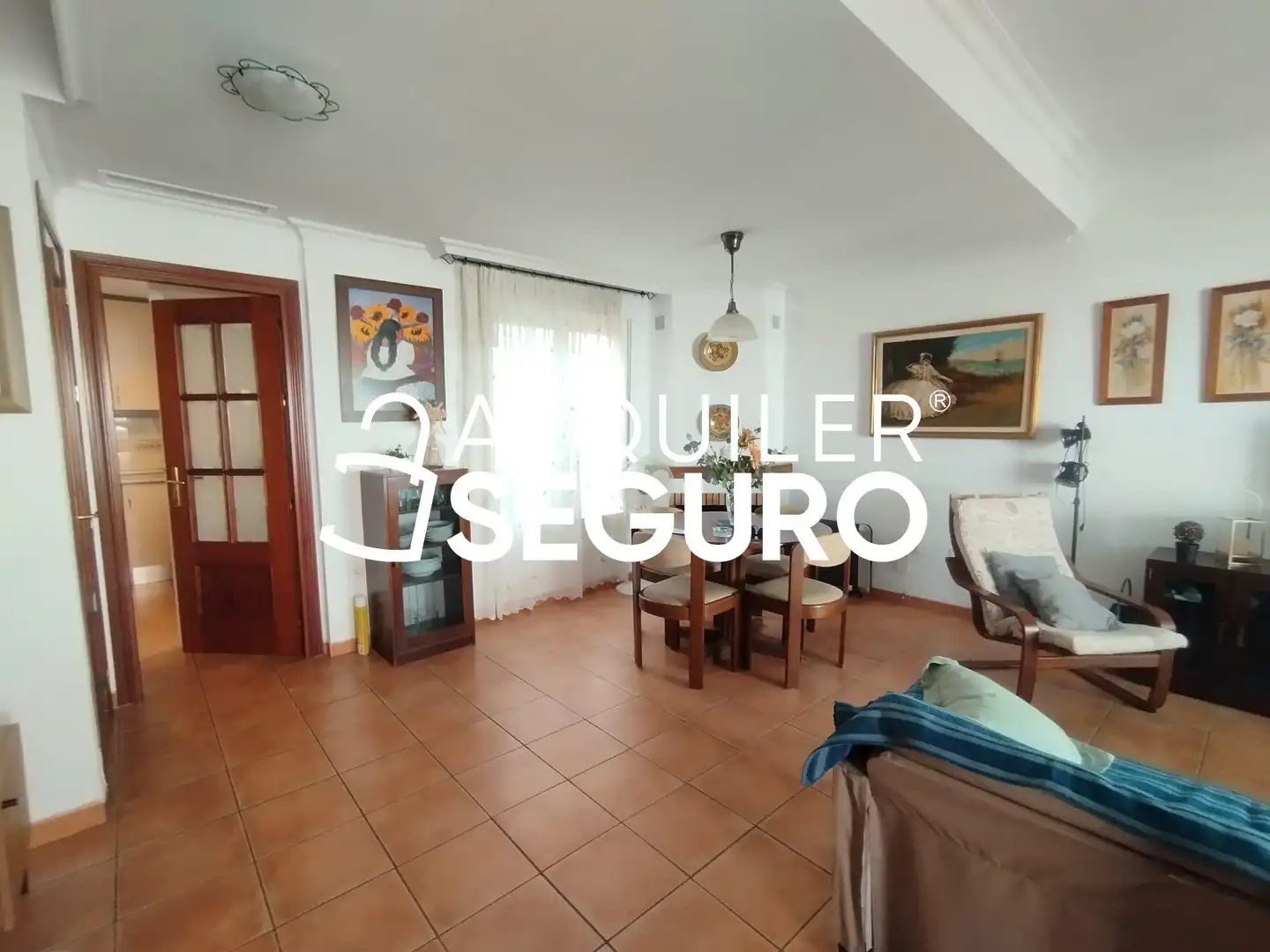 Sala d'estar de Casa o xalet de lloguer en Fuengirola amb Terrassa, Piscina i Moblat