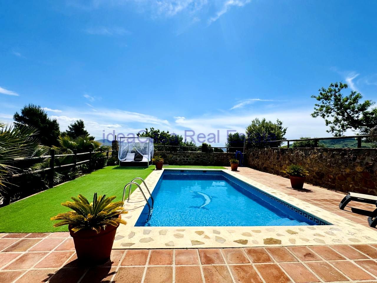 Swimming pool of Country house for sale in Villanueva de la Concepción  with Air Conditioner, Private garden and Terrace