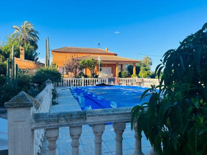 Swimming pool of House or chalet for sale in Elche / Elx  with Heating, Private garden and Terrace