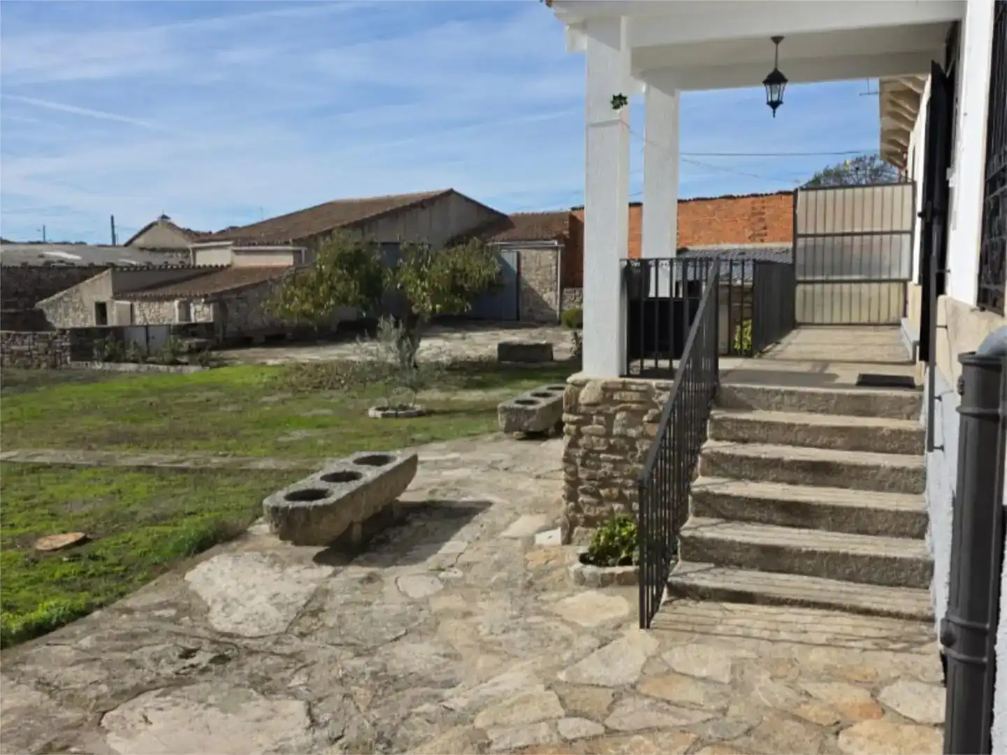 Terrassa de Casa o xalet en venda en Bermillo de Sayago amb Jardí privat