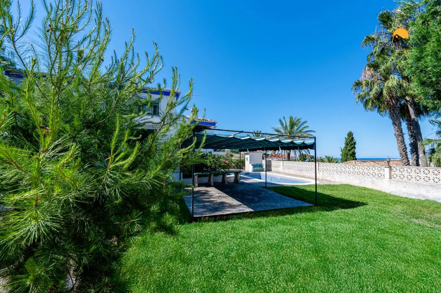Garden of Houses for sale in Almuñécar  with Private garden, Terrace and Swimming Pool