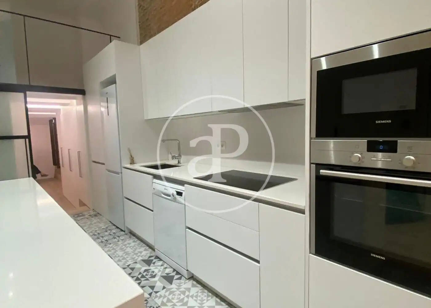 Cocina de Piso en venta en Barcelona con Aire acondicionado, Calefacción y Amueblado