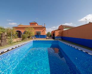 Swimming pool of House or chalet for sale in Pilas  with Private garden, Terrace and Alarm