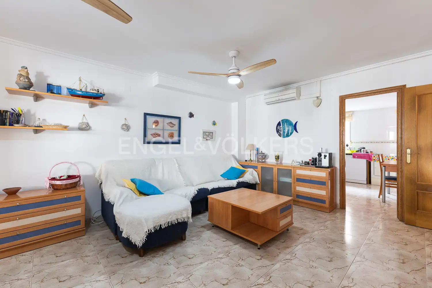 Living room of Houses for sale in Sueca  with Air Conditioner, Heating and Private garden