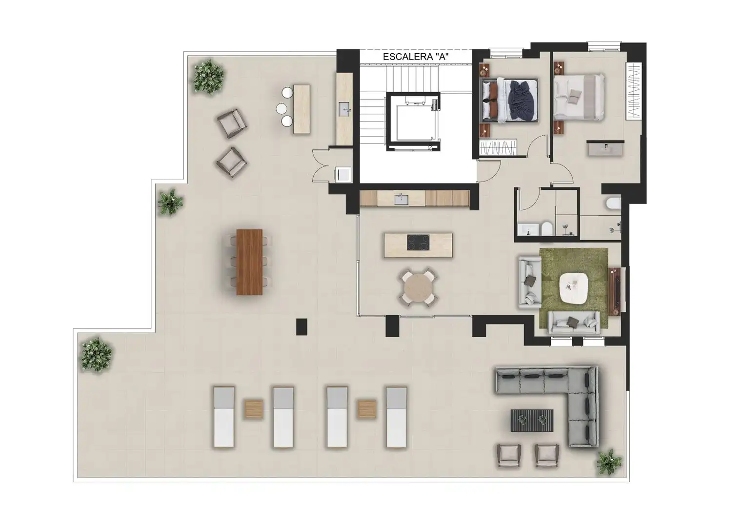 Apartament en venda en Pedreguer amb Calefacció, Jardí privat i Terrassa