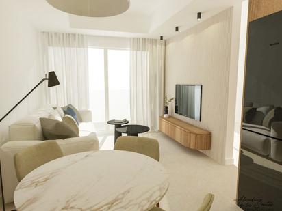 Sala d'estar de Pis en venda en Alhama de Murcia amb Aire condicionat, Jardí privat i Terrassa