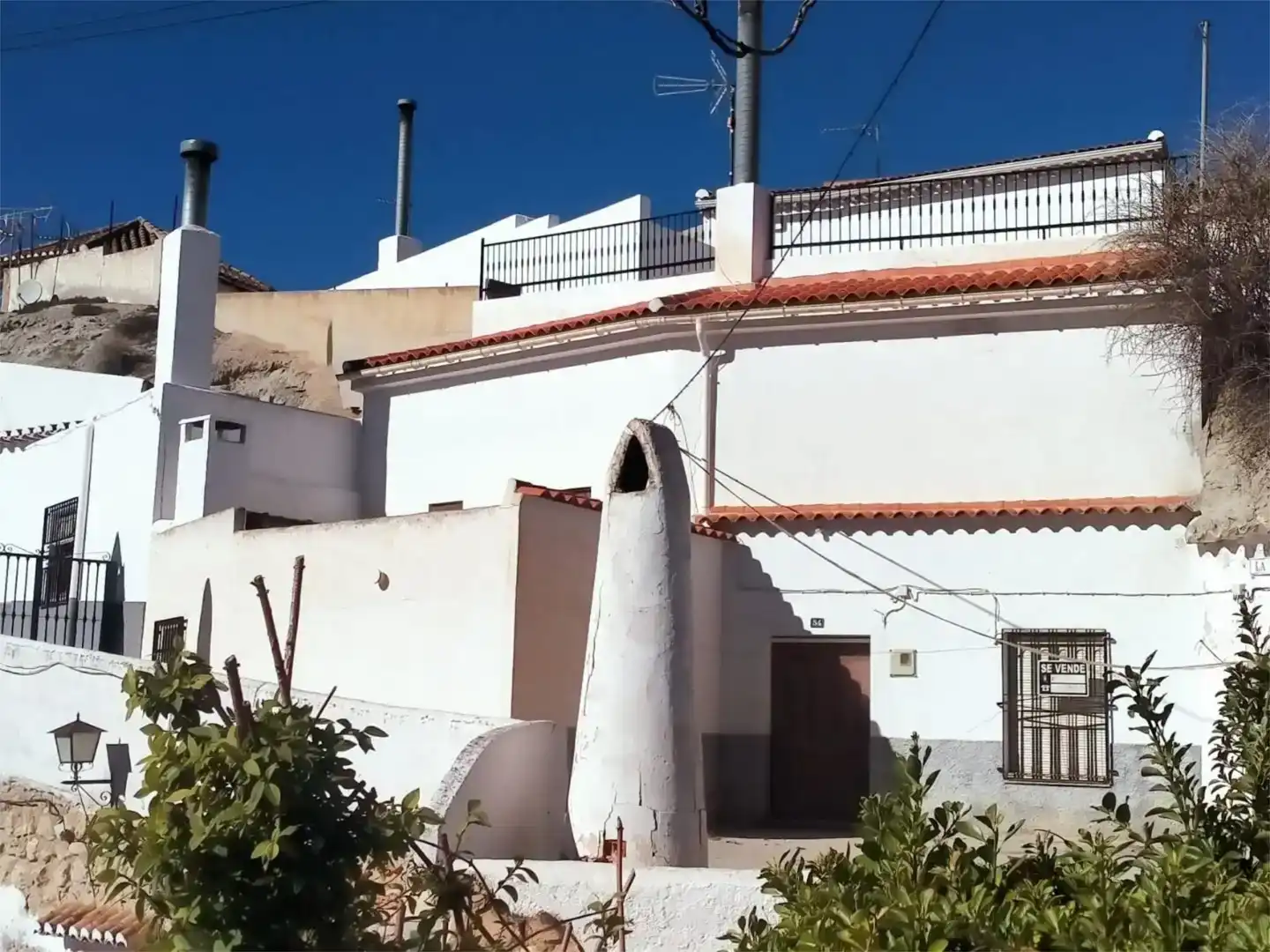Vista exterior de Piso en venta en Benamaurel con Amueblado