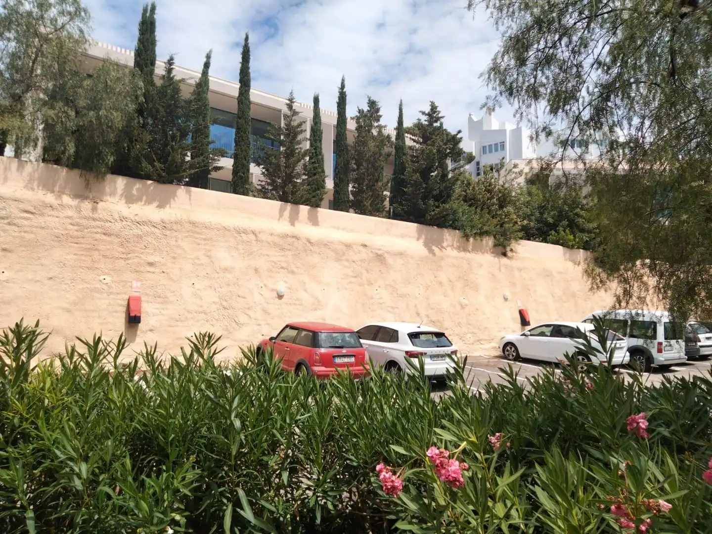 Vista exterior de Piso de alquiler en  Palma de Mallorca con Terraza y Amueblado
