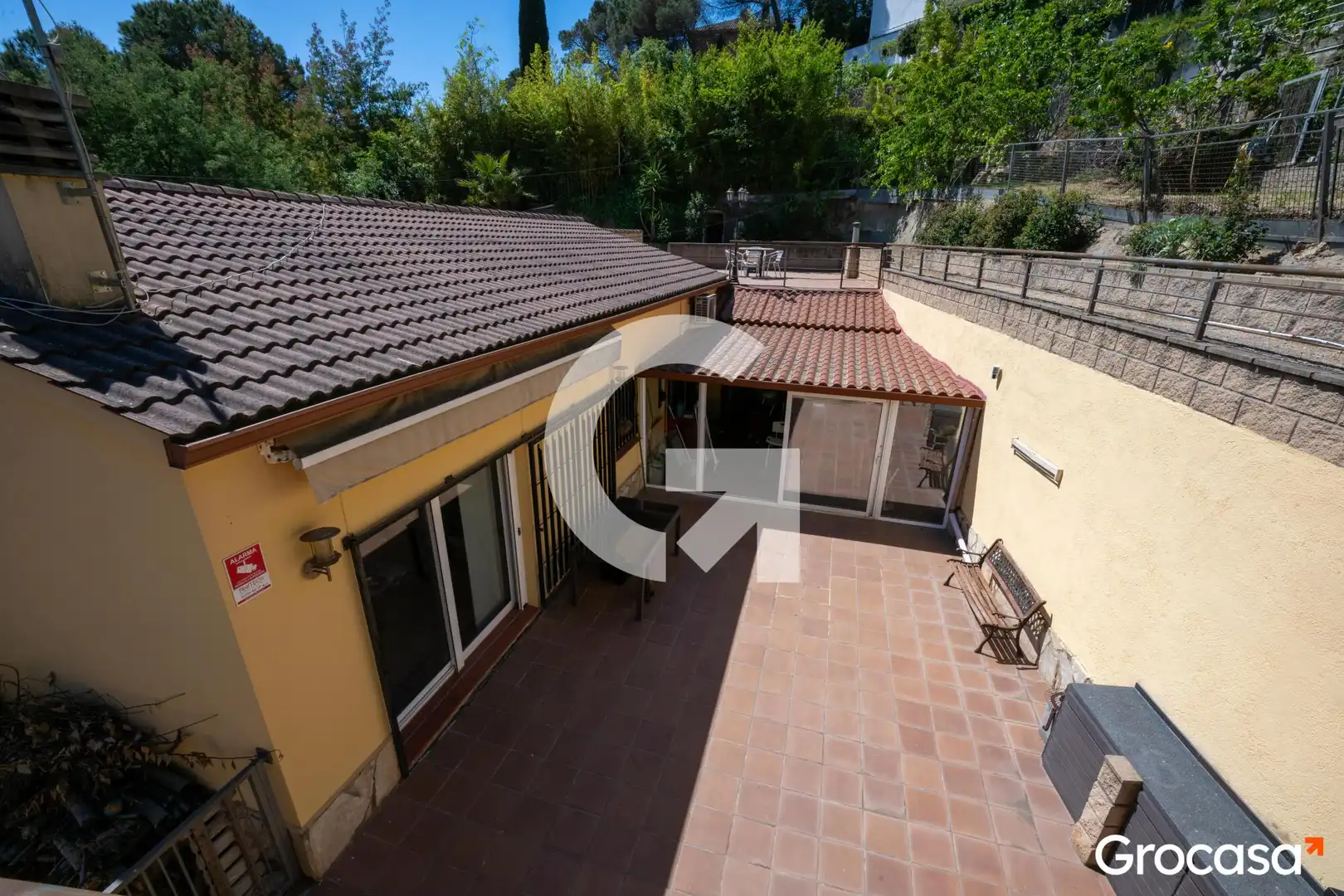 Terrassa de Casa o xalet en venda en Argentona amb Aire condicionat, Calefacció i Jardí privat