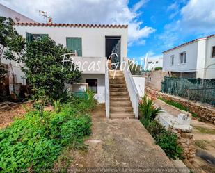 Exterior view of Apartment for sale in Es Mercadal  with Private garden