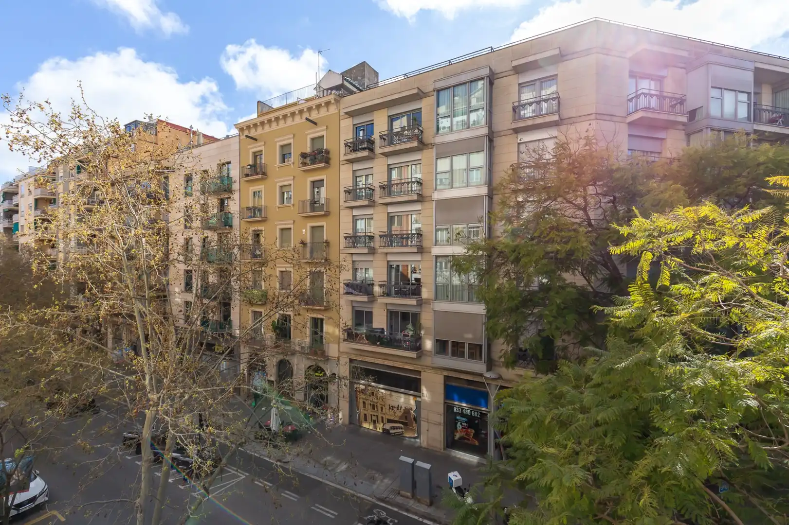 Vista exterior de Piso en venta en Barcelona con Aire acondicionado, Calefacción y Terraza