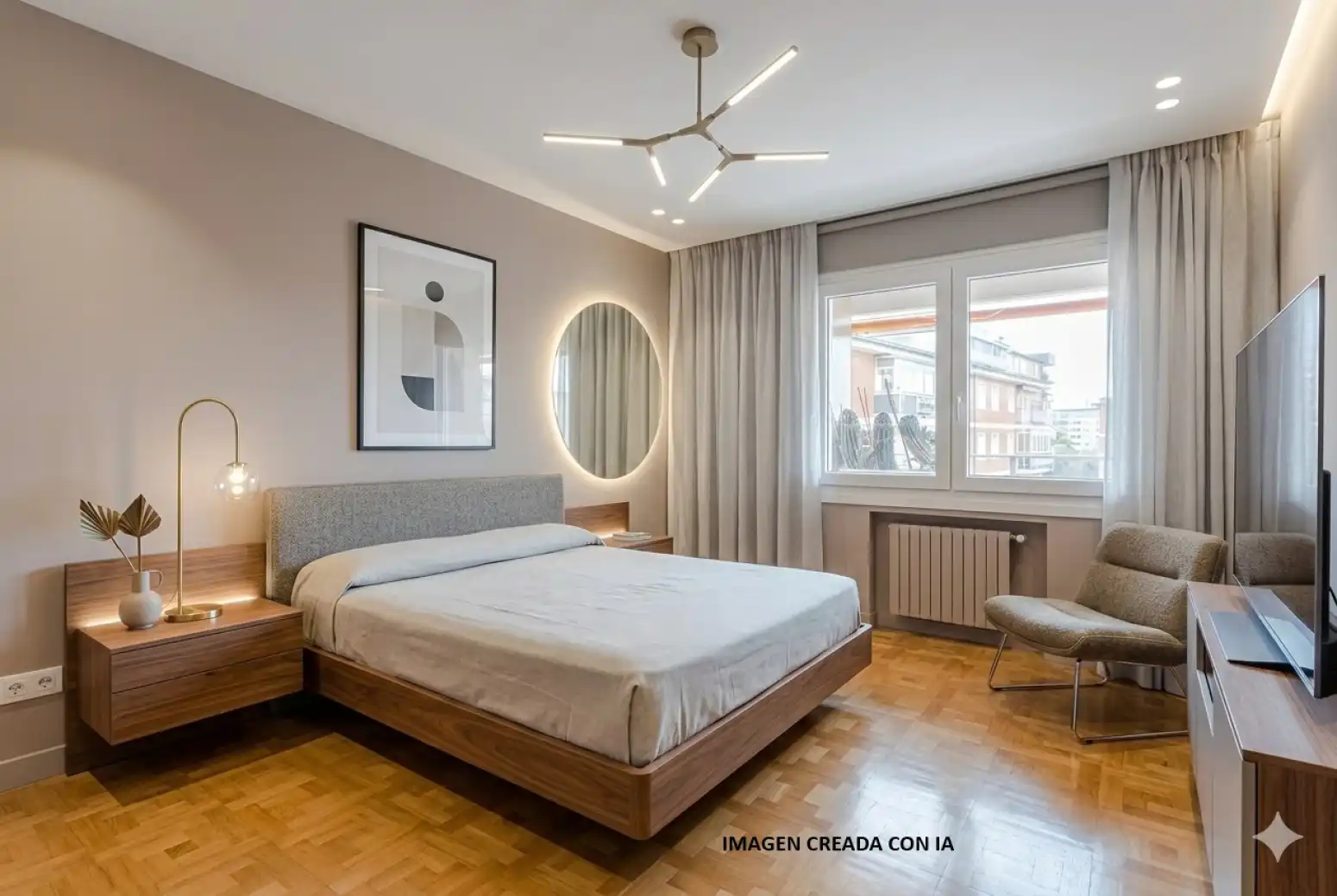 Bedroom of Flat for sale in  Pamplona / Iruña  with Heating and Terrace